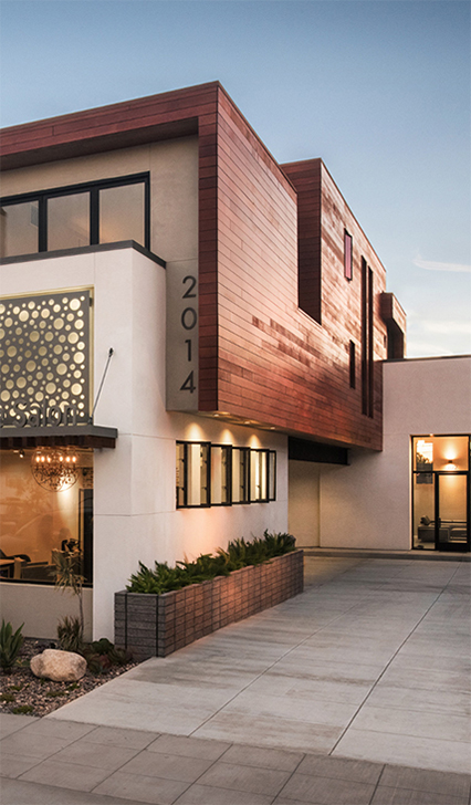 Accessibility and safety design with ramps and lighting