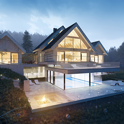 Space-smart apartment layout for functional living